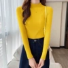 Yellow, high collar