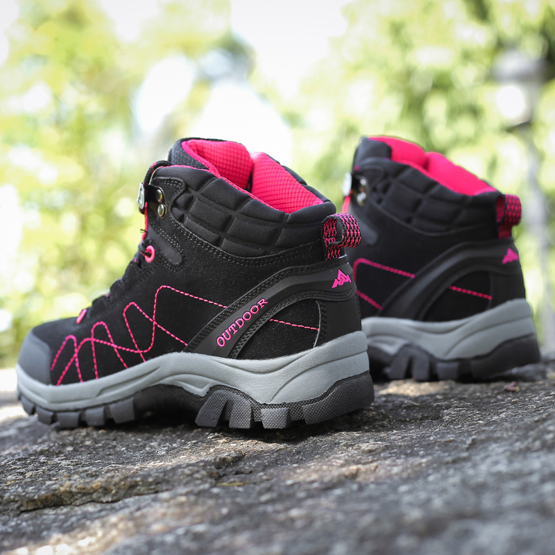 2025 al por mayor transfronterizo otoño y invierno zapatos de montaña zapatos deportivos al aire libre zapatos de montaña zapatos de pareja de gran tamaño