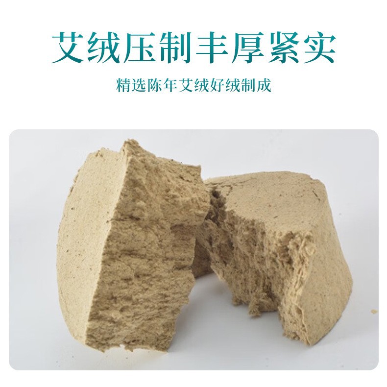 Extra Thick Moxa Rolls 5cm Large Moxa Cones for Moxibustion Warming Therapy in use