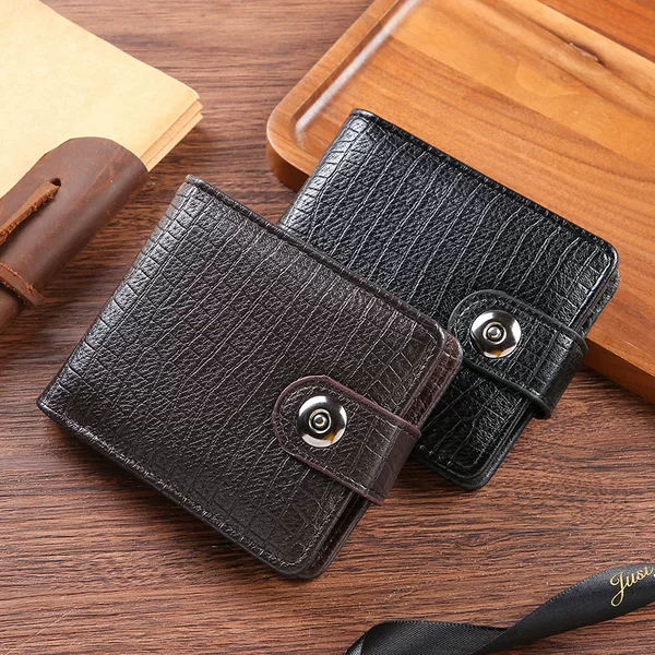 Cross-border men's PU leather wallet wholesale Europe and the United States retro coin purse short selling card bag fashion foreign trade men's wallet