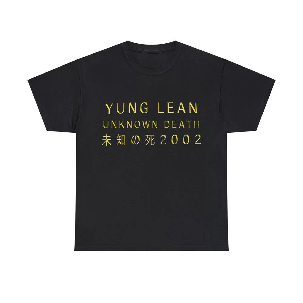 [Yung Lean Unknown Death 2002 Album Tour Merch T-Shirt]