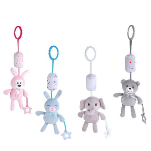 Growth Tree cartoon animal wind chimes infant teether doll stroller bed hanging cute baby toys