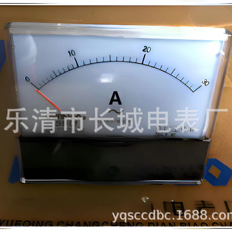 长城电表厂 59L1  30A 交流指针电流表 直接式 120*100