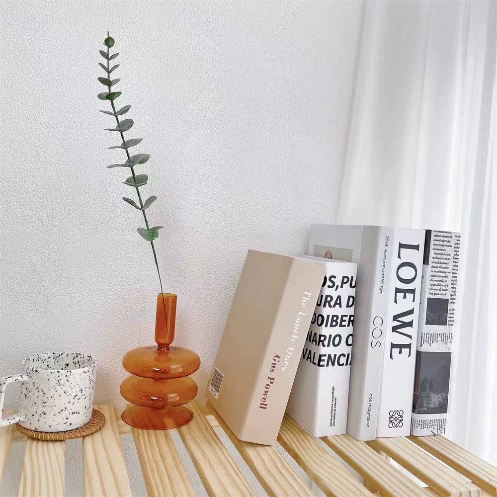 Современное простое поддельное украшение книги в стиле моделирования книжный реквизит книга отель мягкое украшение модель комнаты декоративное украшение книги