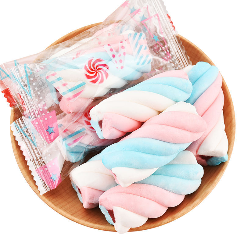 Cotton candy Sandwich candy colour fruit juice Cotton candy wholesale 500g Wedding candy candy bulk wholesale