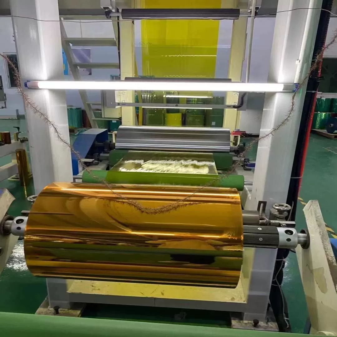 工厂供应聚酰亚胺薄膜胶带高韧性高粘性茶色透明绝缘耐高温热熔膜