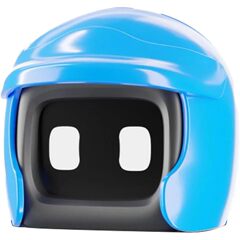 Poki carrobot、自動車ロボット自動車パートナーロボットヘルメット自動車装飾品