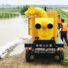 定制防汛移动泵车高真空自吸排水市政排污消防供水应急排水水泵机