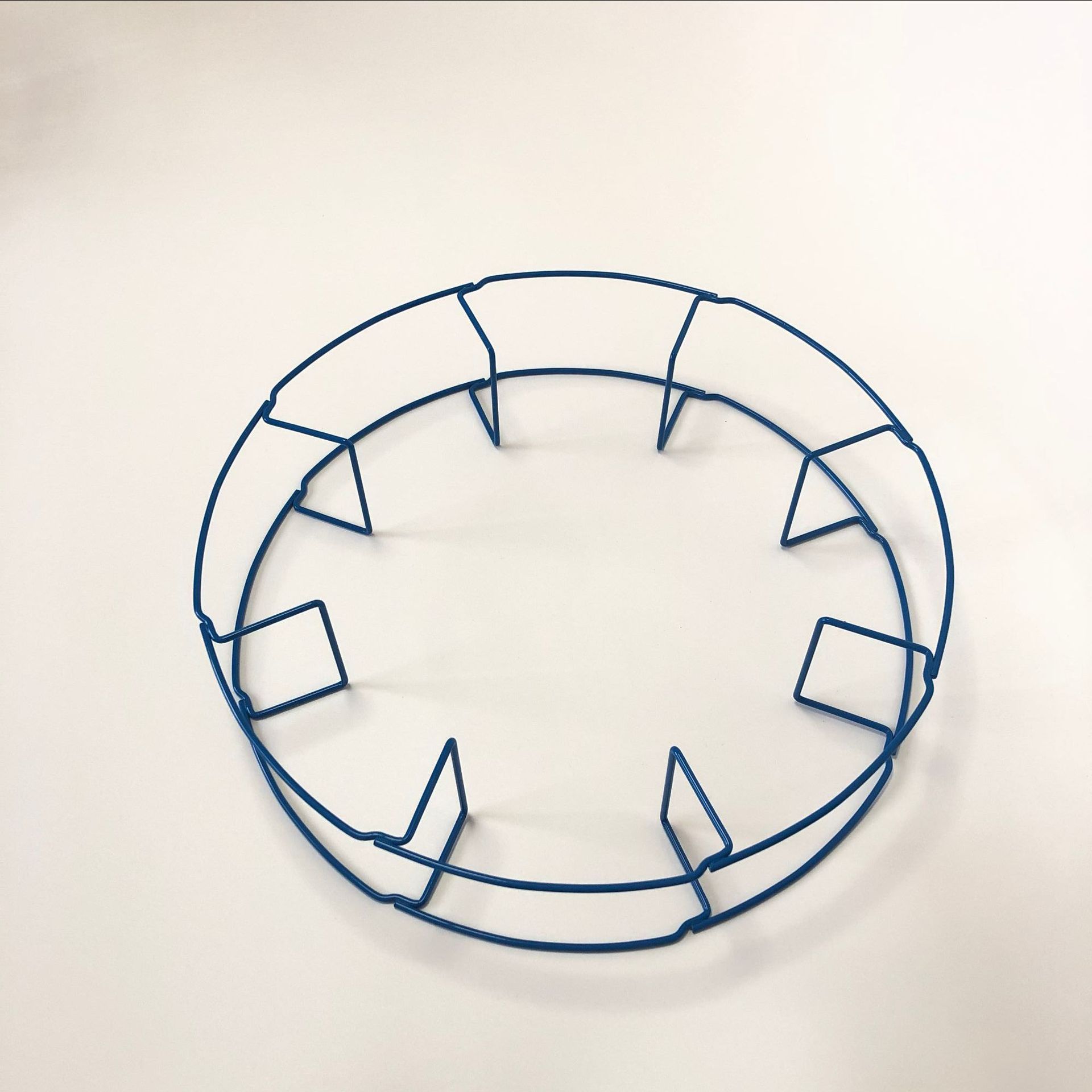 工厂现货直发焊丝盘喷塑蓝色绕线铁丝直径415mm可喷塑其他颜色