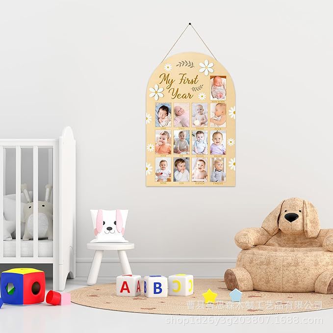 Cross-Selling Kidsren's First Year Growth Milestone Photo Board Kidsren's 12-Month Growth Comparison Milestone Ornaments Cross-Selling Kidsren's First Year Growth Milestone Photo Board Kidsren's 12-Month Growth Comparison Milestone Ornaments