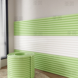 Anti-Collision Soft Wall Stickers for Kidsren's Bedside Wall Stickers Baby Bedside Cushions Mother and Baby Grade Kidsren's Tatami Cooling Style