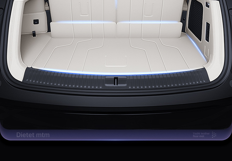Special for Tengshi N9 trunk mat fully surrounds 25 six-seat car inner trunk mat to change decoration accessories