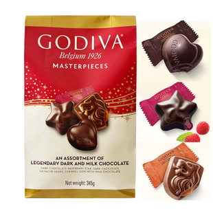 GODIVA/����󽛵�󎟻���ɿ���345g�Y��ϲ�ǰ��ֶY���M����ʳ