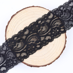 Elastic lace edge trimming Nylon thread lace edge curtain material bra edge trimming