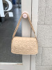 Brand small design nylon capacious one-shoulder bag for leisure, Korean style, trend of season