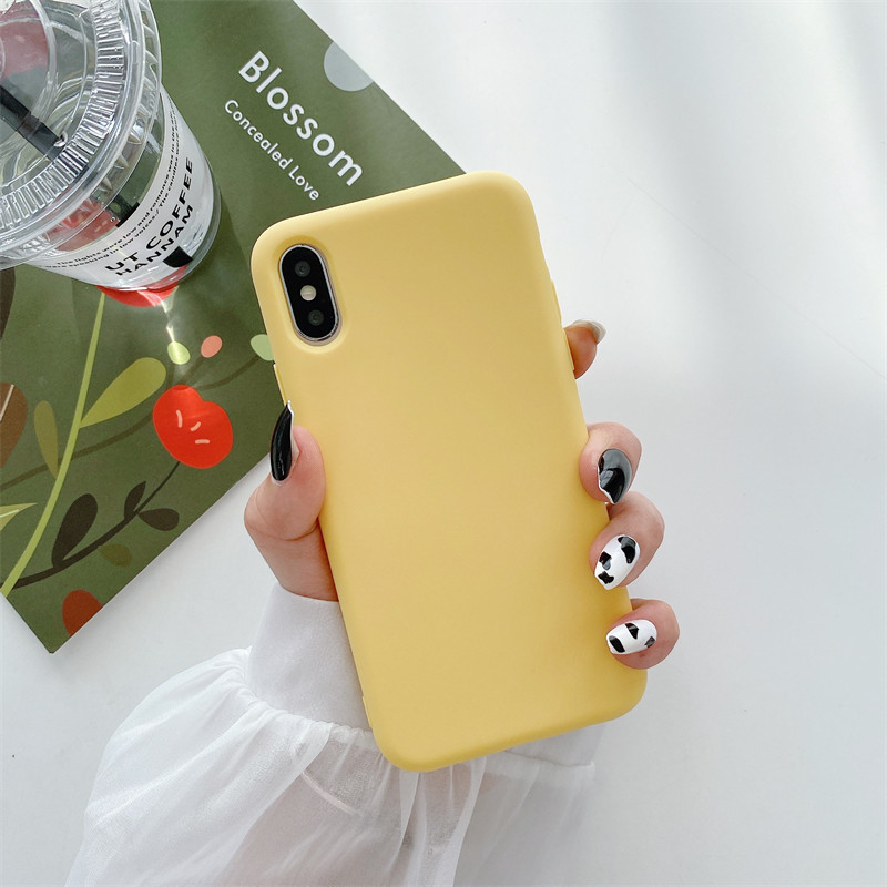 Adecuado para iPhone14/11 funda de teléfono de silicona apple XSMAX esmerilado XR funda suave 7 apple 12Pro material 8p