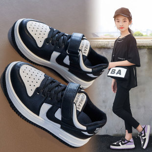 Children's Korean-style sneakers boys and girls 2024 Spring and Autumn New Fashion casual soft bottom middle and big children sports sneakers fashion