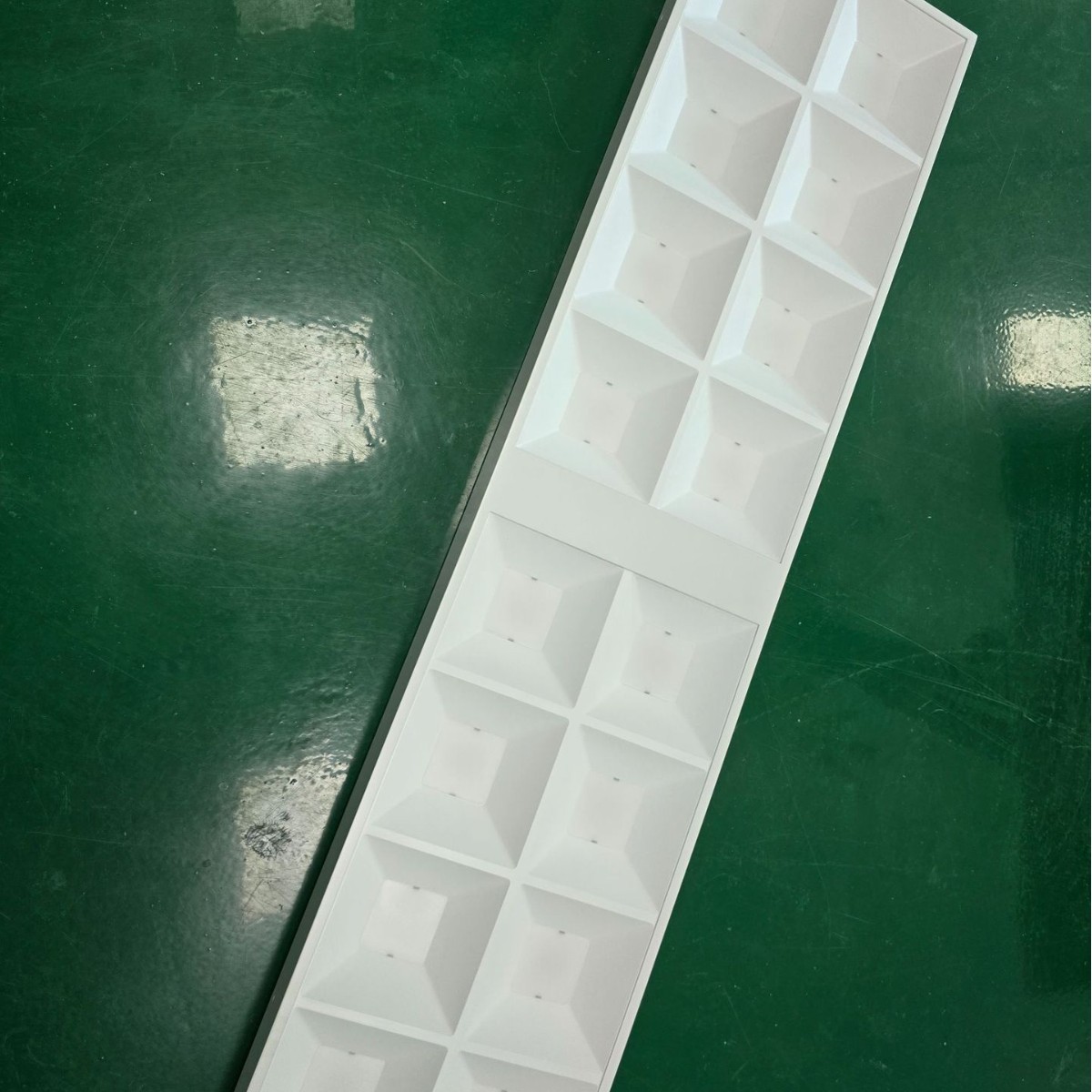 Rectangular lamp, built-in lights for office, 600 cells, 36W, 40W