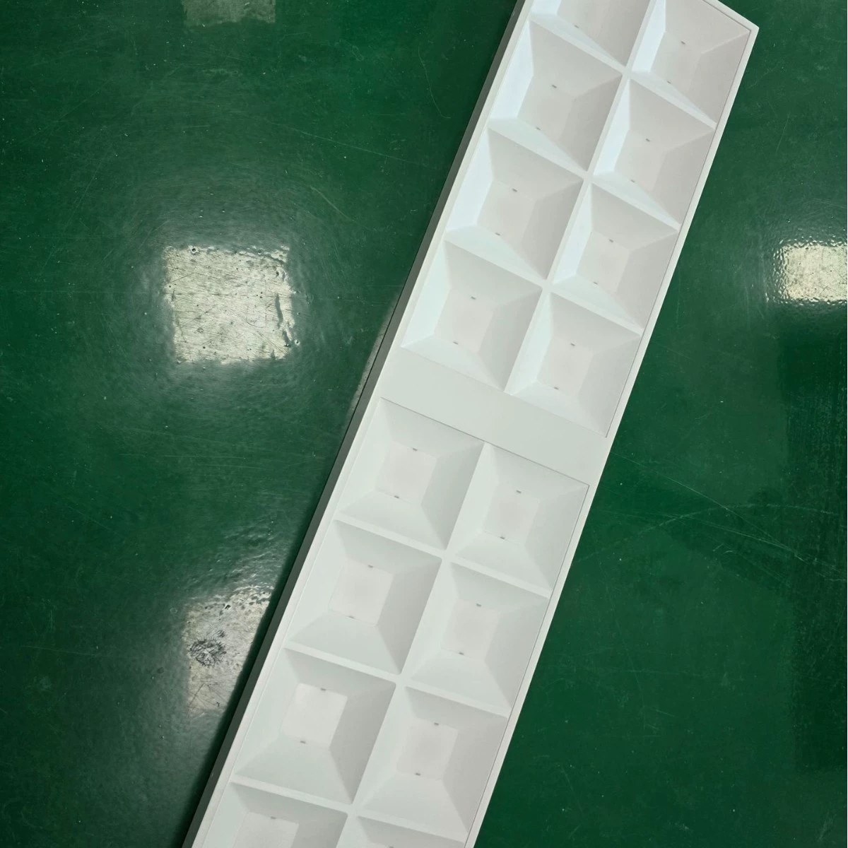 Rectangular lamp, built-in lights for office, 1200 cells, 36W, 40W