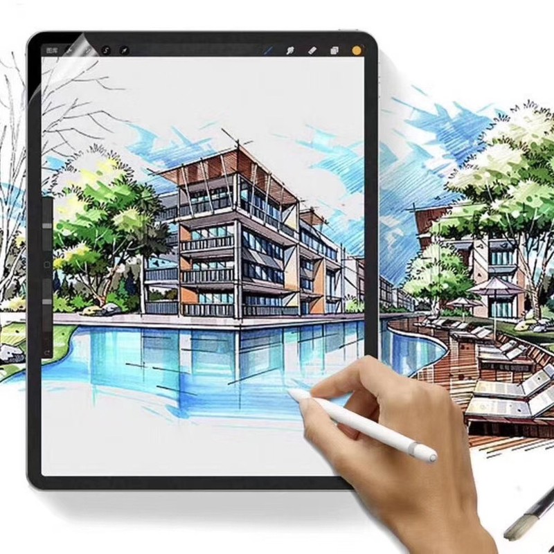 Ipad膜フロスト紙膜2025アップルタブレットパソコン全画面防爆膜スクリーン保護膜卸売りを適用する|undefined