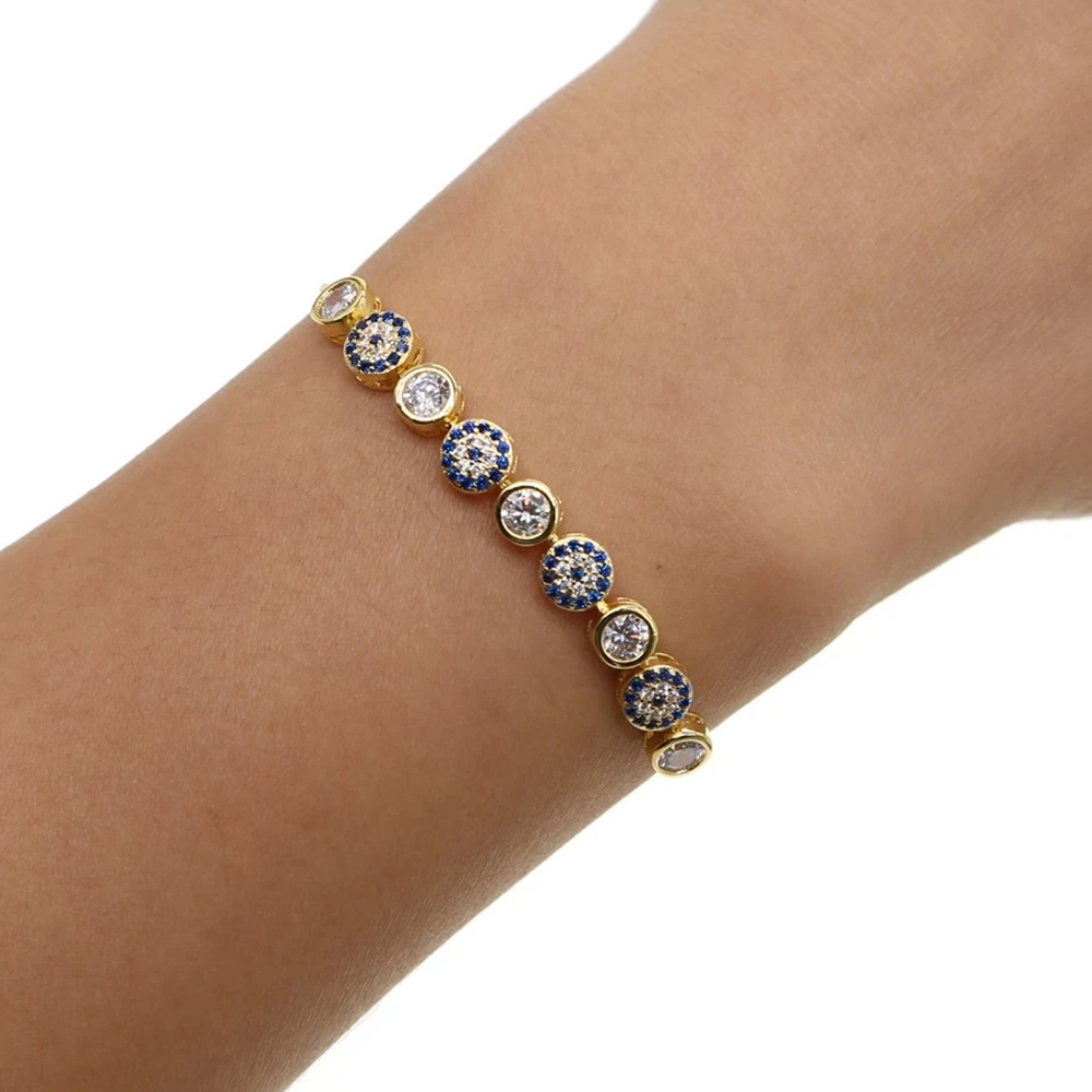 Lucky Evil Eye Red String Bracelet Adjustable Protection Jewellery_voghion.com