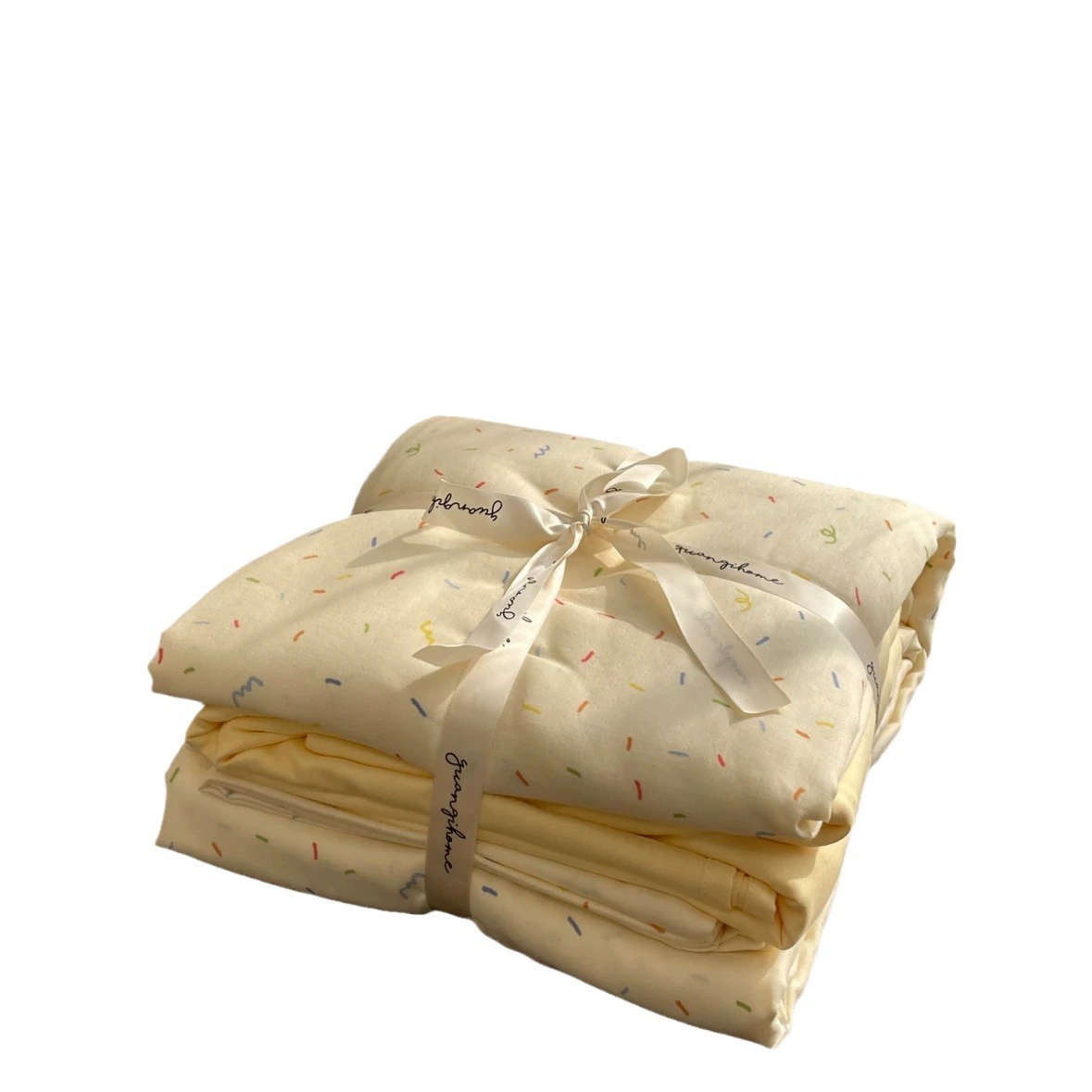 Cotton double-layer gauze fresh duvet cover