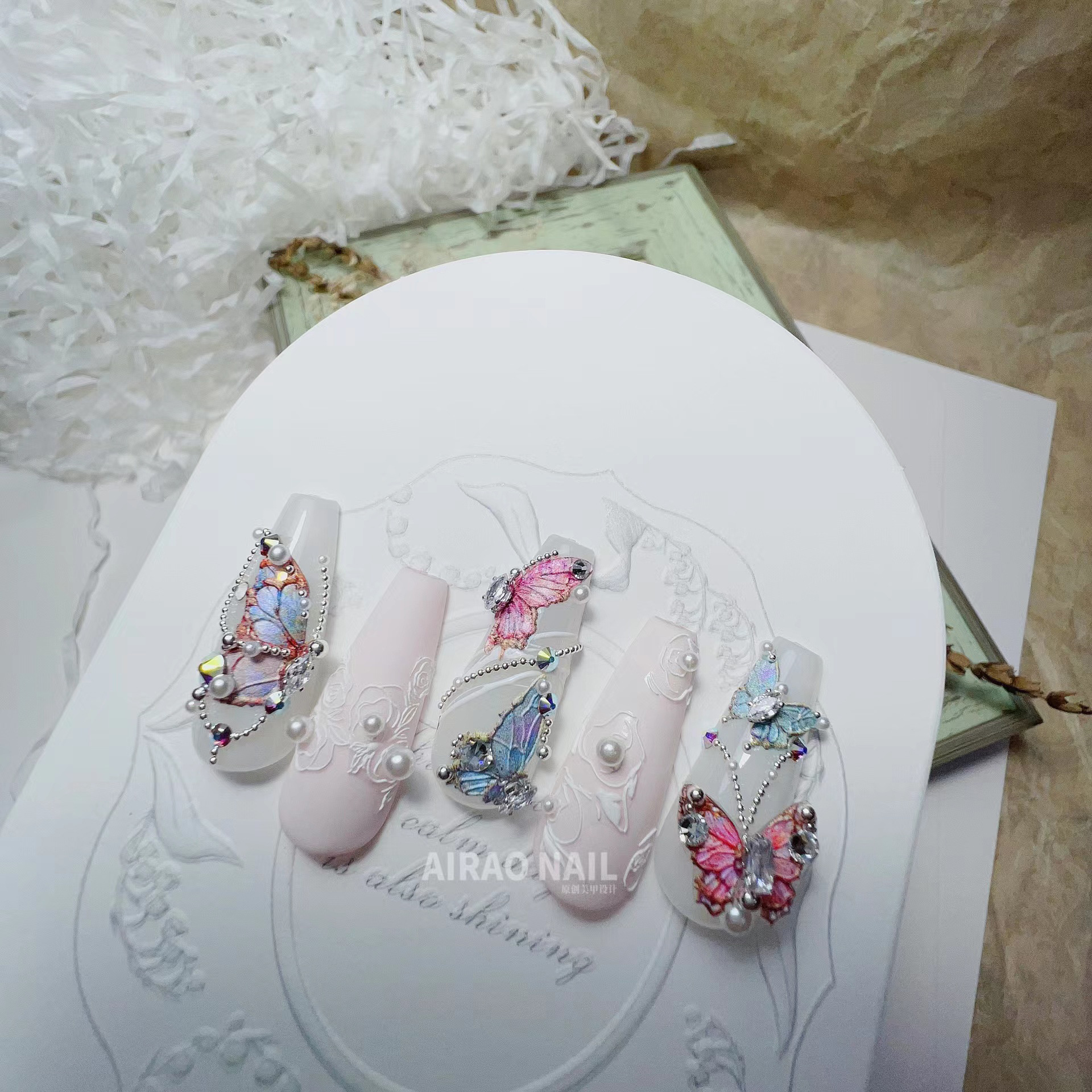 Style Simple Papillon Nail Sticker Nail Sticker 1 Pièce display picture 5