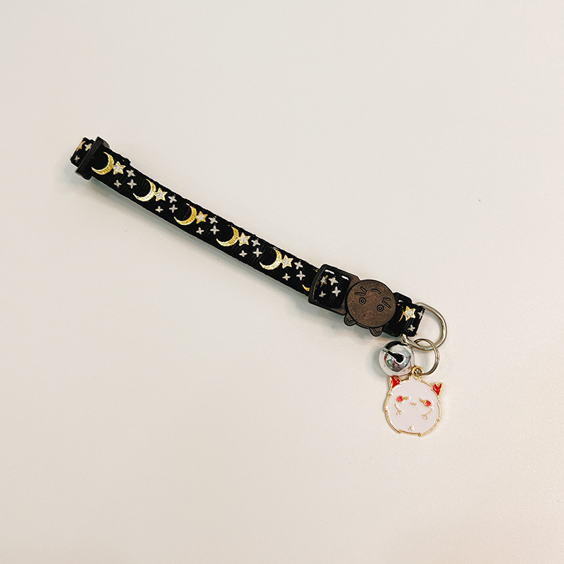 할로윈 칼라 - 작은 흰색 악마