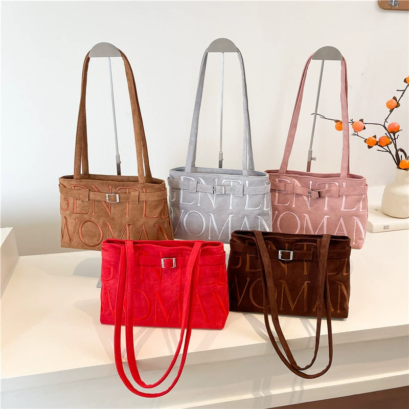 Shoulder bag, trend capacious one-shoulder bag for leisure