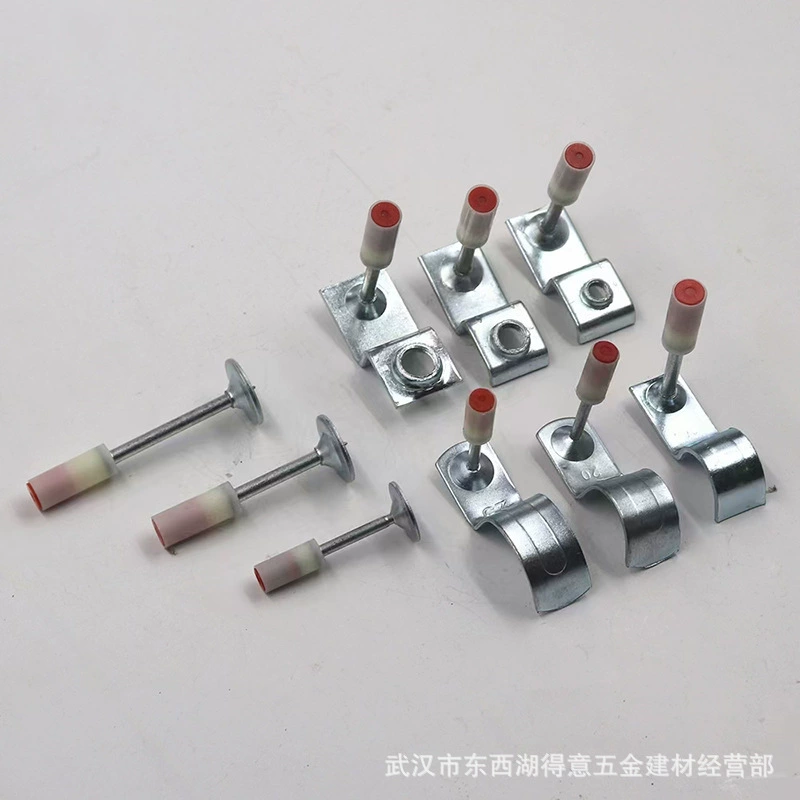 Гвозди для потолочного монтажа, гвозди для пневматического пистолета двойного действия, хомуты для труб, гвозди для крепления, гвозди для столярных работ, строительства, отделки, бесшумные круглые гвозди, пневматические.