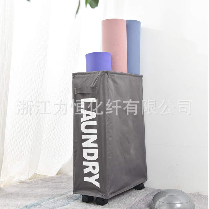 Cesta de lavandería de tela ropa de una sola rejilla caja de almacenamiento de artículos diversos bolsa de almacenamiento de malla suministros para el hogar cesta de lavandería