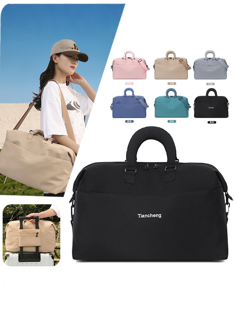 New Large Capacity Travel Bag Women Wet and Dry Separation Gym Bag Short Trip Business Trip Handheld Luggage Bag Single Shoulder Crossbody Bag