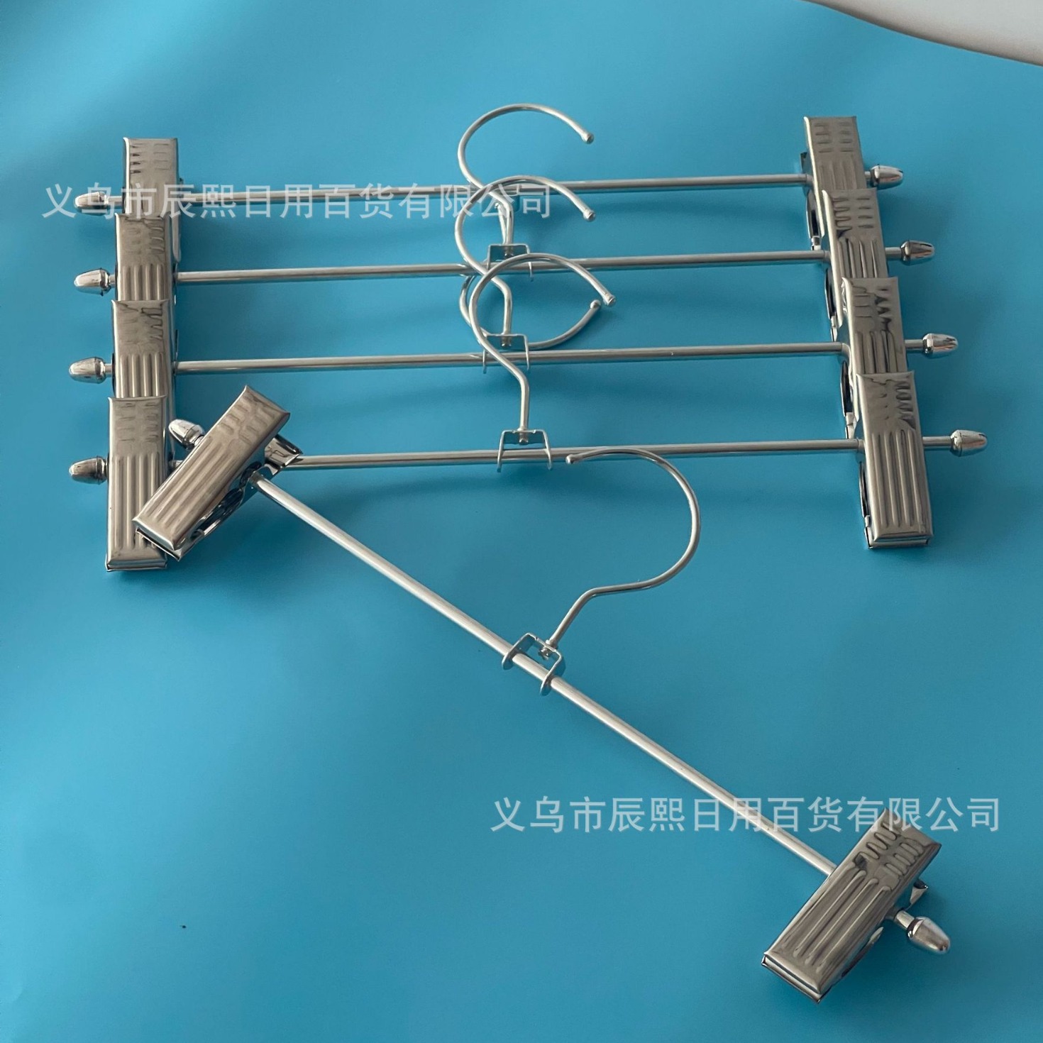 Special Trouser Hanger, Movable and Adjustable, Multifunctional Trouser and Clothes Clip, Metal Non-Slip Edge, Traceless Clip Wholesale