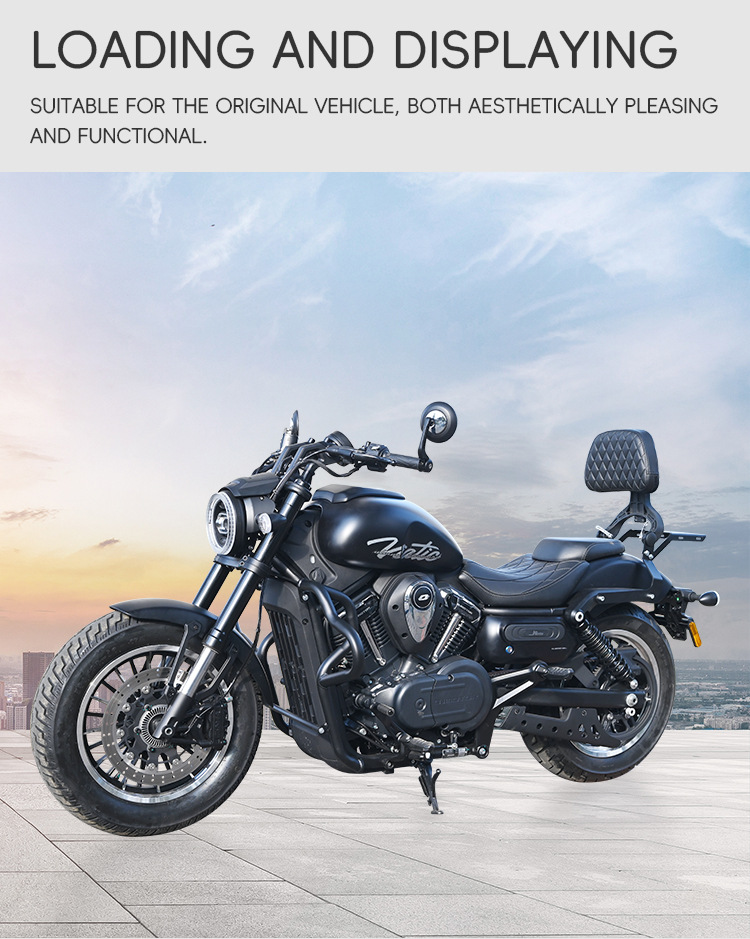 Suitable for Qianjiang Flash 600V2 crash bars, anti-fall bumpers, anti-collision foldable backrest, rear rack, quick-release side bags, and modification