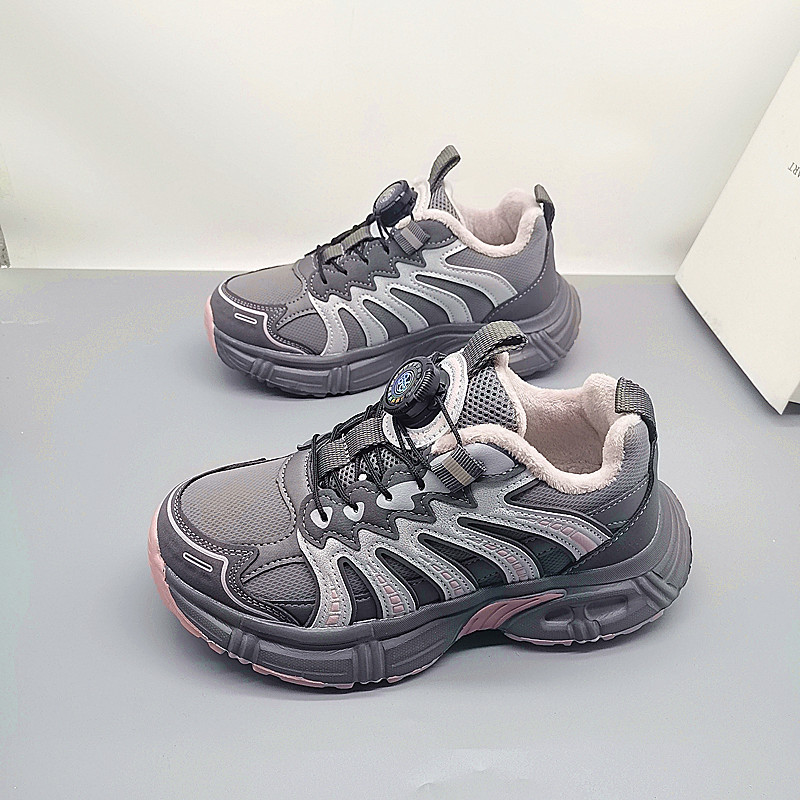 Jingbaoba 2 algodón para niños 34 - 39 yardas zapatos de skate para niños zapatos deportivos de cuero para niños zapatos de skate casuales