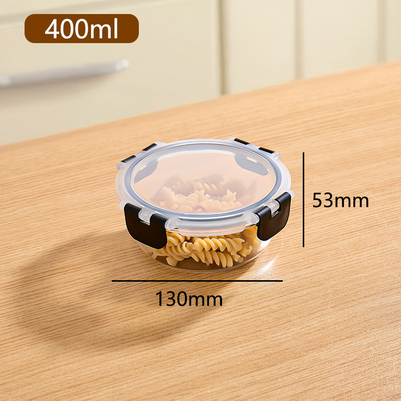 Caja de almuerzo de vidrio al por mayor puede calentarse por microondas, caja de almuerzo de oficina, caja de preservación sellada de gran capacidad