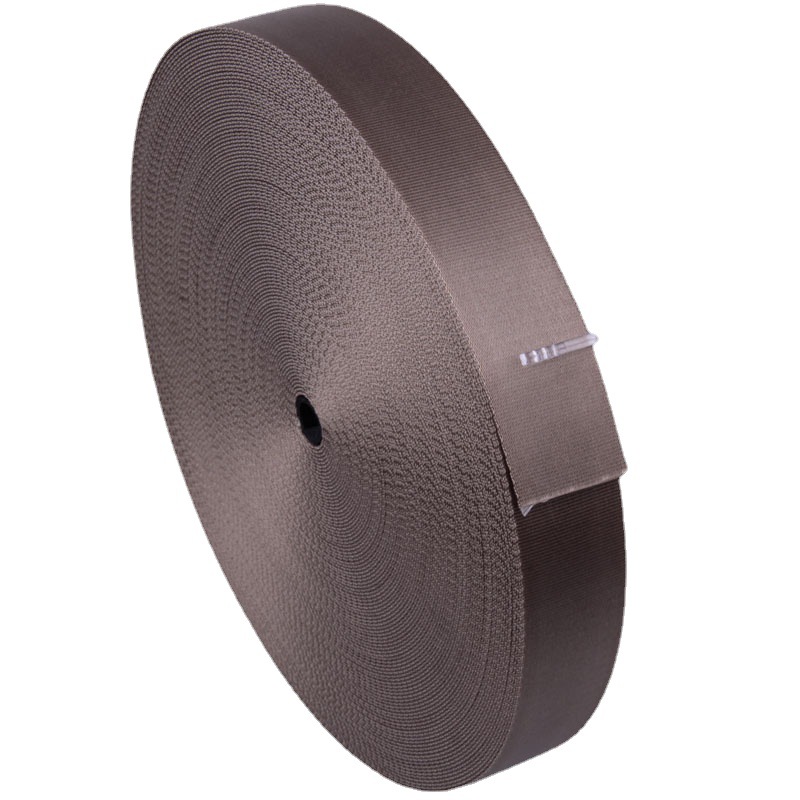 现货 1.5寸 1.2寸 3.8cm 平纹 灰色 锦纶 尼龙织带 厂家批发