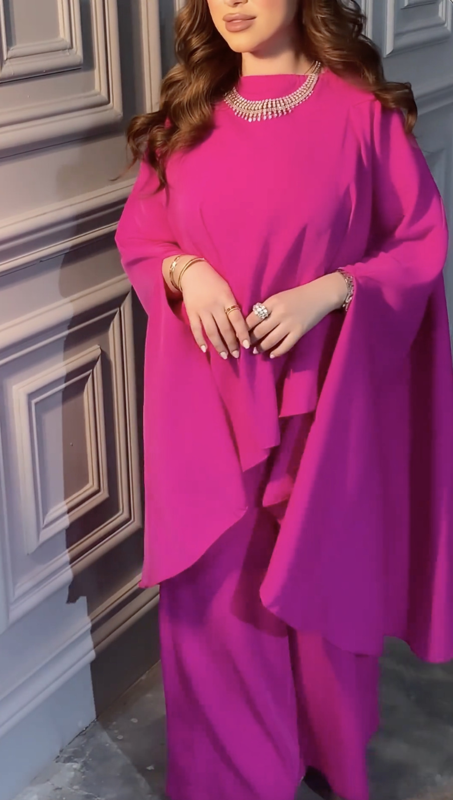 Conjunto de dos piezas de falda y pantalón holgados y sexys, estilo nuevo de primavera y verano 2023, moda europea y americana para mujer. image 4