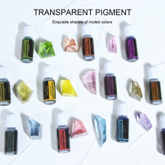 Tairui 透明カラーエッセンス無臭エポキシ樹脂油性カラーエッセンス diy 着色 uv クリスタル接着剤カラーエッセンス