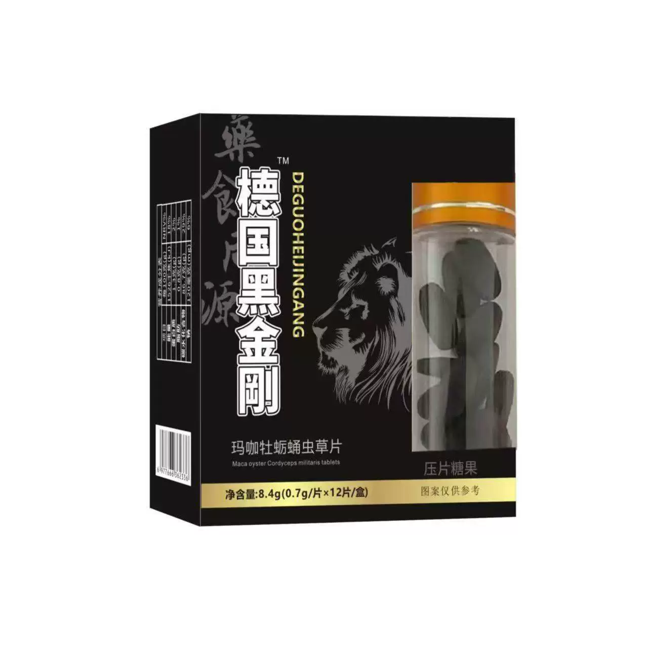 Немецкий черный Кинг-Конг женьшень кнут устрицы