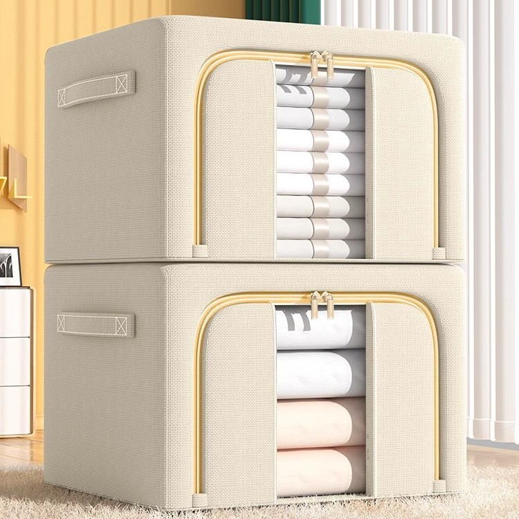 옥스포드 천 이중창 [베이지]