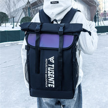 冬季新款流行潮酷男士双肩包旅游休闲户外登山大容量背包大学生书