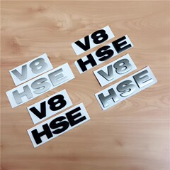 ランドローバーディスカバリー 3 ディスカバリー 4 V8 リアロゴ HSE スポーツバージョン車のロゴ英語文字ロゴに適しています。