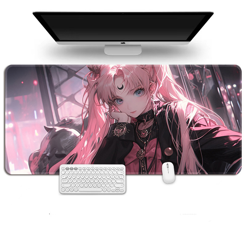 マウスパッド超巨大プリント集csgo電気競争滑り止めパッド男子二次元キーボードパッドゲーム専用テーブルパッド|undefined