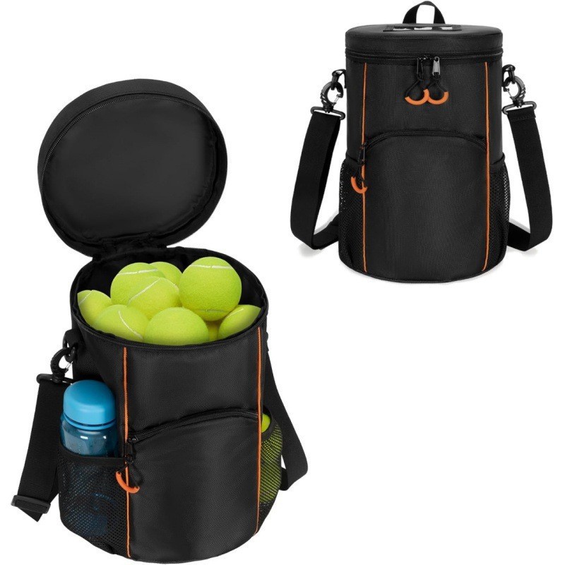 In-Stock Cross-Border Bucket Bag with Convenient Shoulder Strap for Tennis, Lacrosse, Pickleball, and Table Tennis Training