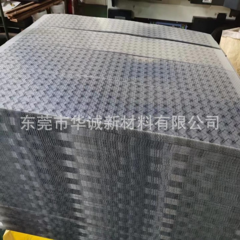 长虹板竖纹板不碎亚克力PET板高透耐摔条纹板