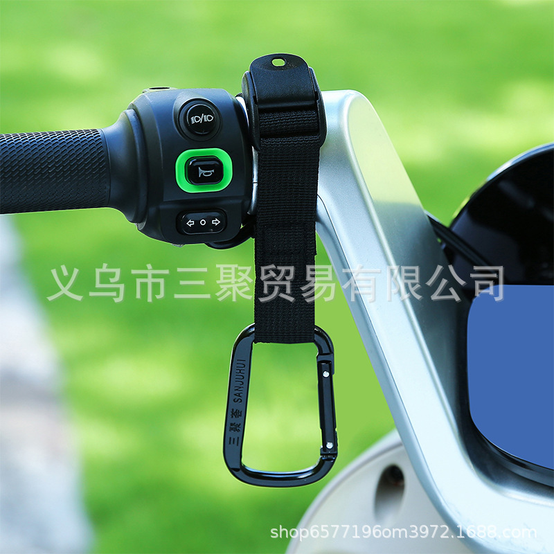 電動自転車用フック、フロント取り付け、強力な耐荷重、編み込み式、電動バイク、オートバイ、自転車、ヘルメット、デリバリー、マウンテンバイク用|undefined