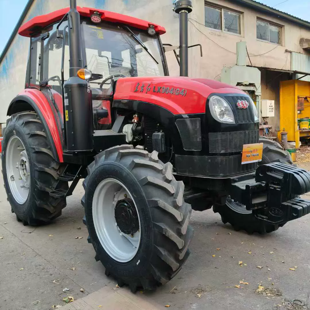 LX904东方红拖拉机 水田轮高配70马力旋耕打田犁地机