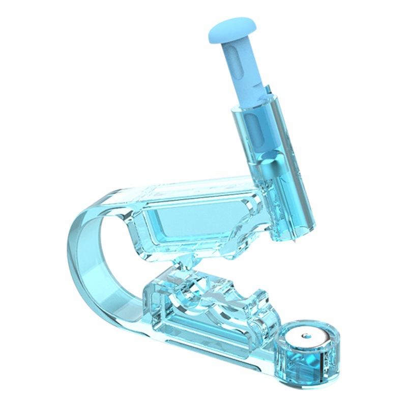 The First Generation of Disposable Manual Ear Piercing Device, Ear Piercing Artifact, Bottom Pain, Ear Piercing, Ear Piercing, Unisex, Hot Selling
