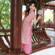 Children's Dress 2025 New Style Girls' New Chinese-Style Dress Big Kids' National Style Cheongsam Dress Summer Fashionable Long Dress Summer